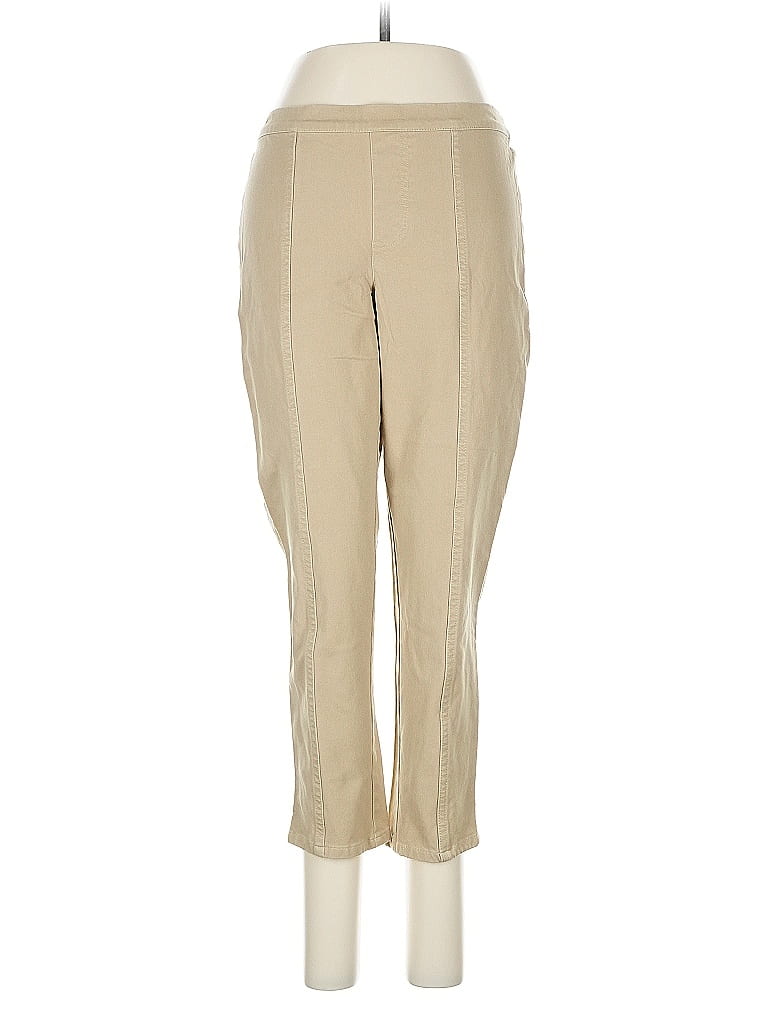 Pre-owned Isaac Mizrahi Live Casual Pants In Brown