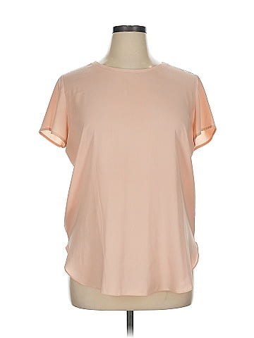 Ann Taylor Short Sleeve Blouse (view 1)