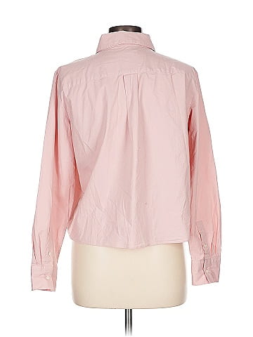 Ann Taylor Long Sleeve Button-Down Shirt (view 2)