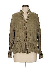Flax 3/4 Sleeve Button Down Shirt