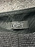 Ann Taylor LOFT Chevron-herringbone Gray Active Pants Size 4 - photo 4