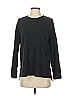C by Bloomingdales 100% Cashmere Solid Black Cashmere Pullover Sweater Size S - photo 1