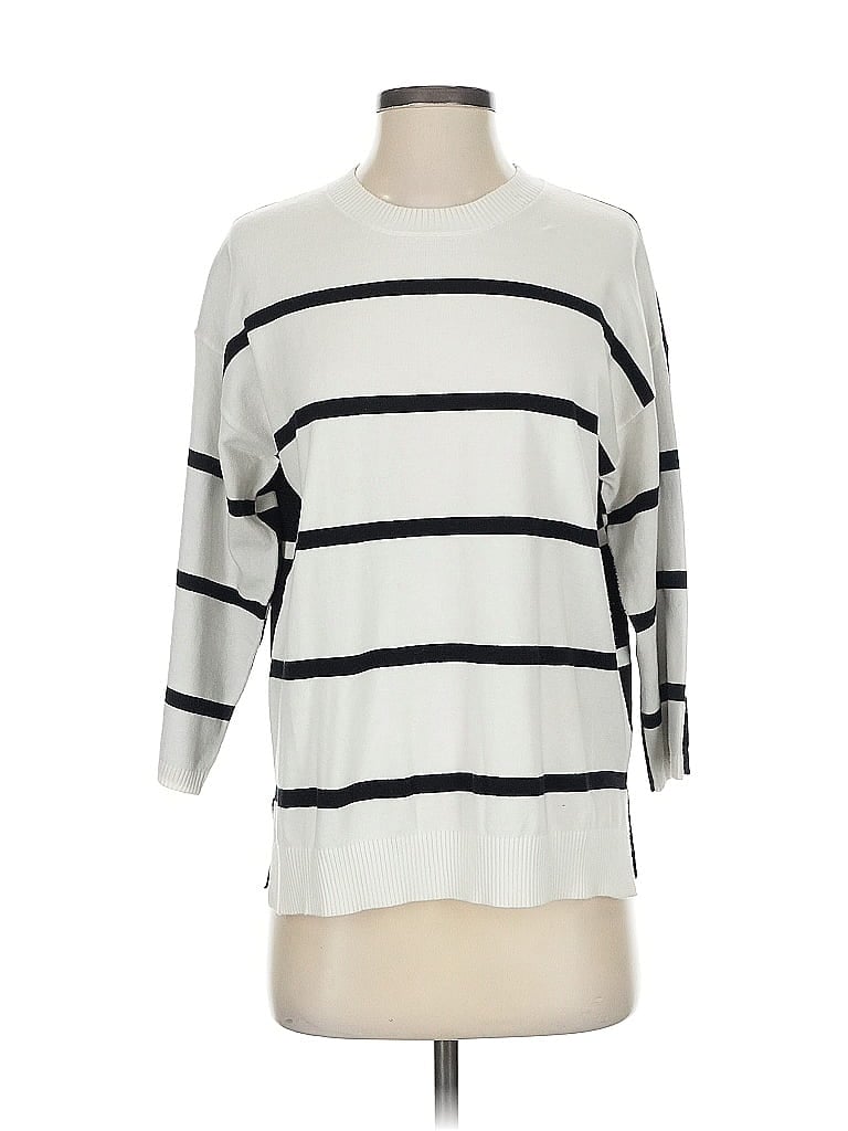 Click to view more detailed imagery on our partner's website Pre-owned Attitudes By Renee Pullover Sweater In White