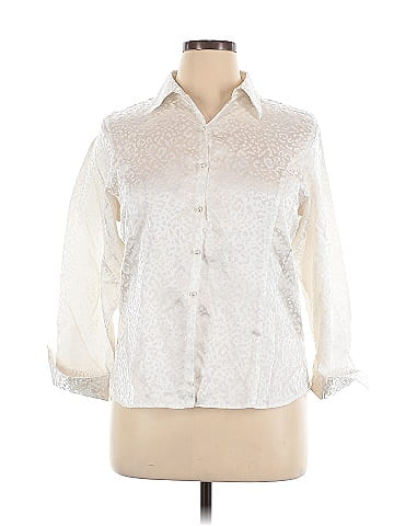 Foxcroft 3/4 Sleeve Blouse (view 1)