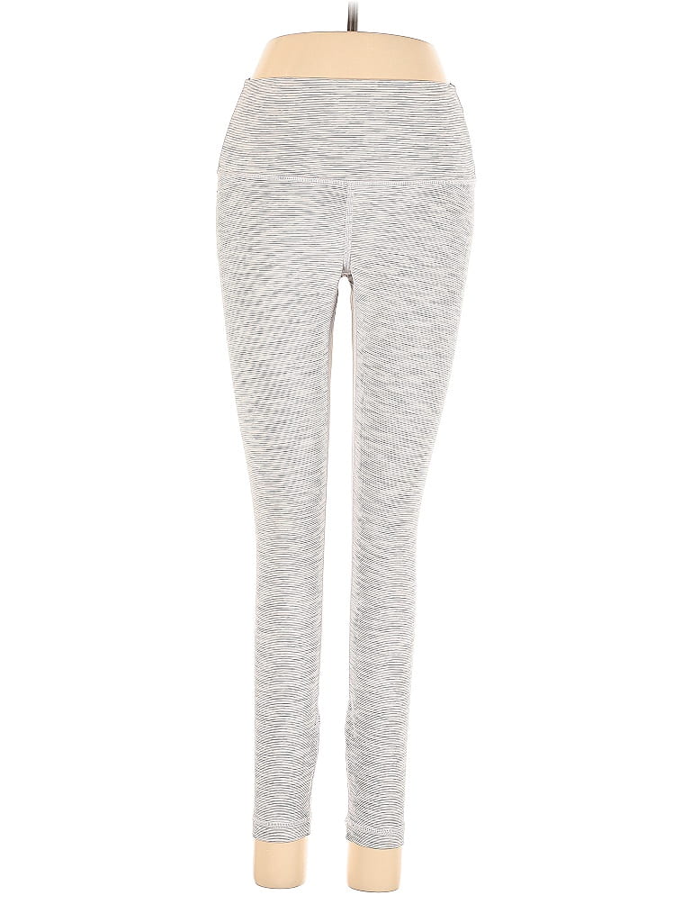 Pre-owned Lululemon Athletica Active Pants In Gray