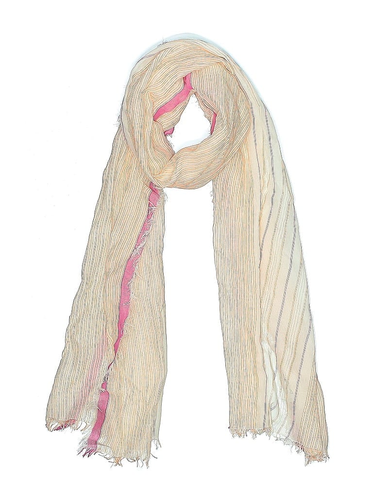 Pre-owned Per Se Scarf In White