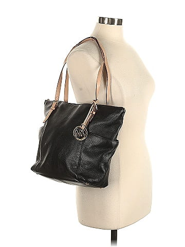 MICHAEL Michael Kors Leather Satchel (view 2)