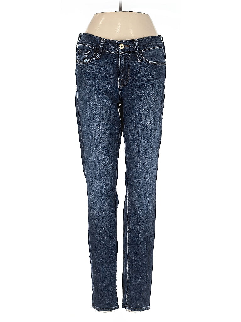 Pre-owned Frame Jeans In Blue