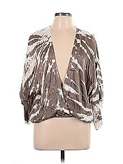 Young Fabulous & Broke 3/4 Sleeve Blouse