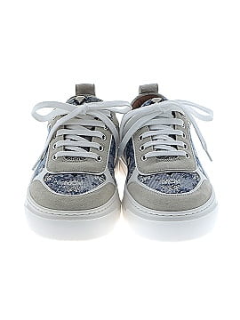 MCM Denim Logo Sneakers (view 2)