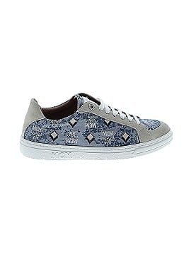 MCM Denim Logo Sneakers (view 1)