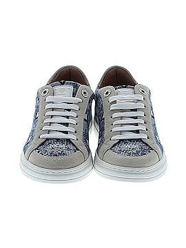 MCM Denim Logo Sneakers (view 2)