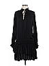 Mustard Seed 100% Rayon Black Casual Dress Size M - photo 1