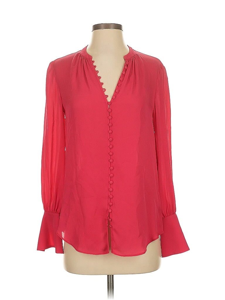 Pre-owned Joie 3/4 Sleeve Blouse In Pink
