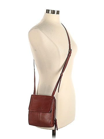 American Leather Co Leather Crossbody Bag (view 2)