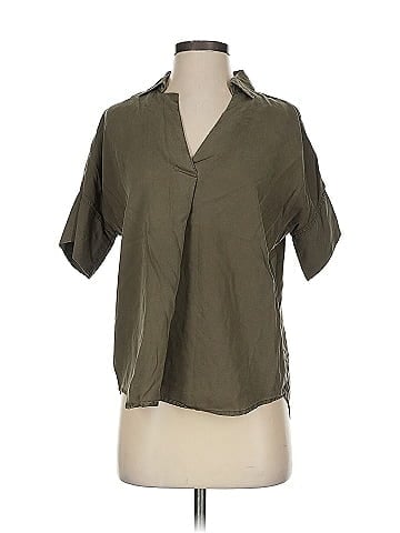 Blue Rain Short Sleeve Blouse (view 1)