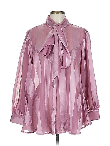 Ashley Stewart Long Sleeve Blouse (view 1)