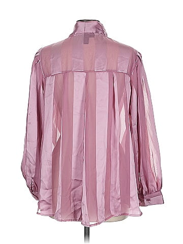 Ashley Stewart Long Sleeve Blouse (view 2)