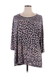 Belle By Kim Gravel 3/4 Sleeve T Shirt