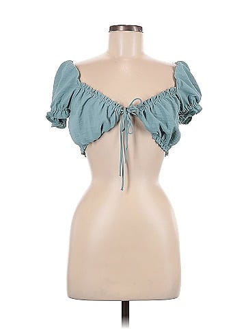 Love Tree Short Sleeve Blouse (view 1)