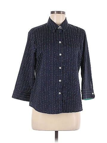 Foxcroft 3/4 Sleeve Button-Down Shirt (view 1)