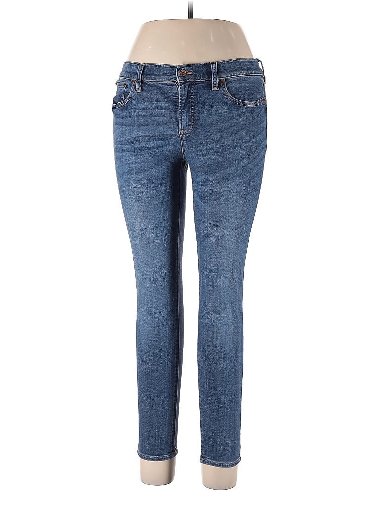 Pre-owned J.crew Factory Store Jeans In Blue