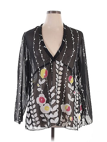 Coldwater Creek 3/4 Sleeve Blouse (view 1)