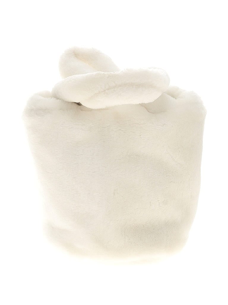 Pre-owned Made With Tender Loving Care By Hvn Satchel In White