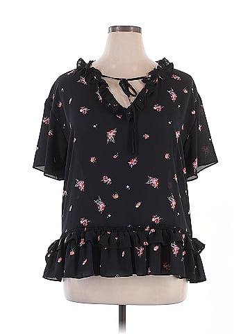 Chelsea28 Short Sleeve Blouse (view 1)