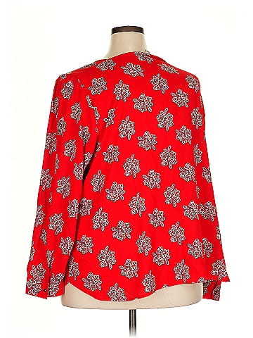 Ann Taylor LOFT 3/4 Sleeve Blouse (view 2)