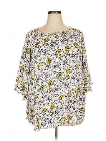 Ann Taylor LOFT 3/4 Sleeve Blouse (view 1)