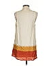 Soft Joie 100% Viscose Print Ivory Sleeveless Blouse Size S - photo 2