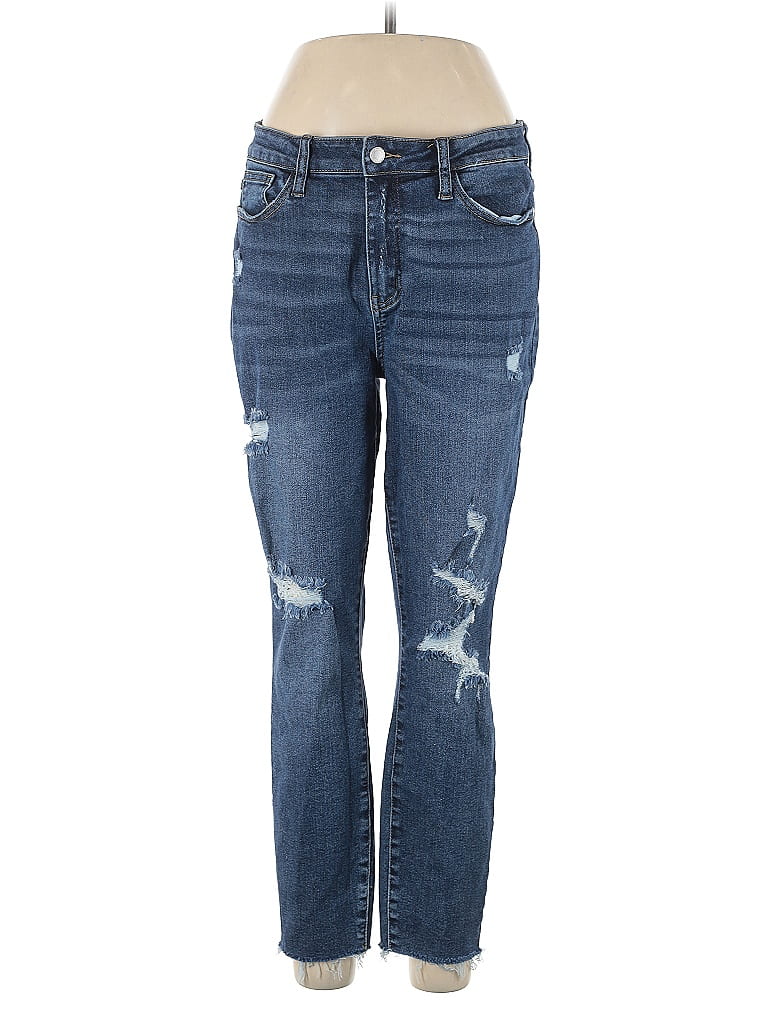 Judy Blue Hearts Blue Jeans Size 13 - photo 1