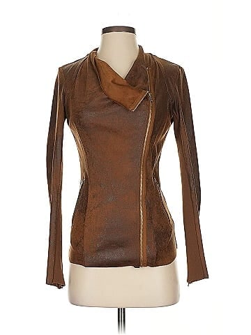 Zara Faux Leather Jacket (view 1)