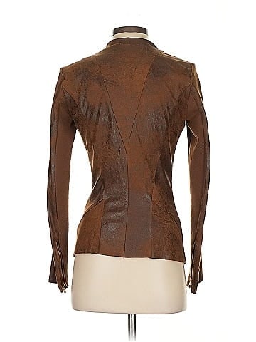 Zara Faux Leather Jacket (view 2)