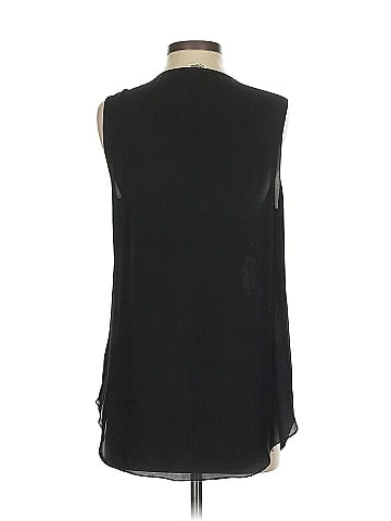 L'Agence Sleeveless Silk Top (view 2)