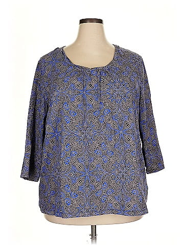 Croft & Barrow 3/4 Sleeve T-Shirt (view 1)