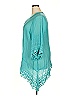 Johnny Was 100% Rayon Teal Blue Casual Dress Size 2X - photo 5