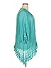 Johnny Was 100% Rayon Teal Blue Casual Dress Size 2X - photo 4