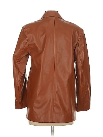 Zara Faux Leather Jacket (view 2)