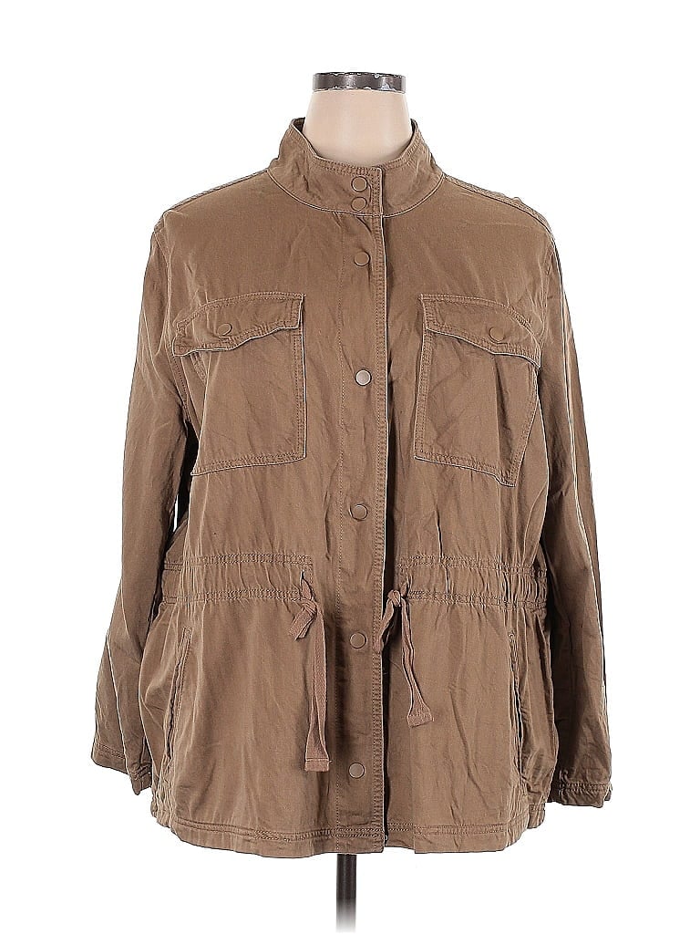 Terra & Sky Brown Jacket Size 2X - photo 1