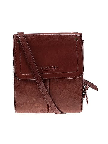 American Leather Co Leather Crossbody Bag (view 1)