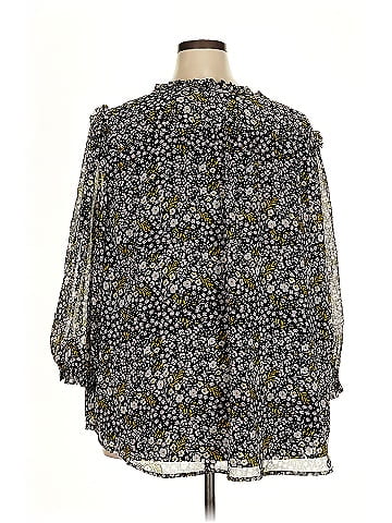 Ann Taylor LOFT 3/4 Sleeve Blouse (view 2)