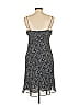 Ralph by Ralph Lauren 100% Rayon Tweed Gray Black Casual Dress Size L - photo 2