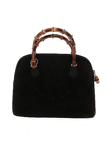 Gucci Vintage Bamboo Suede Top Handle Bag (view 1)