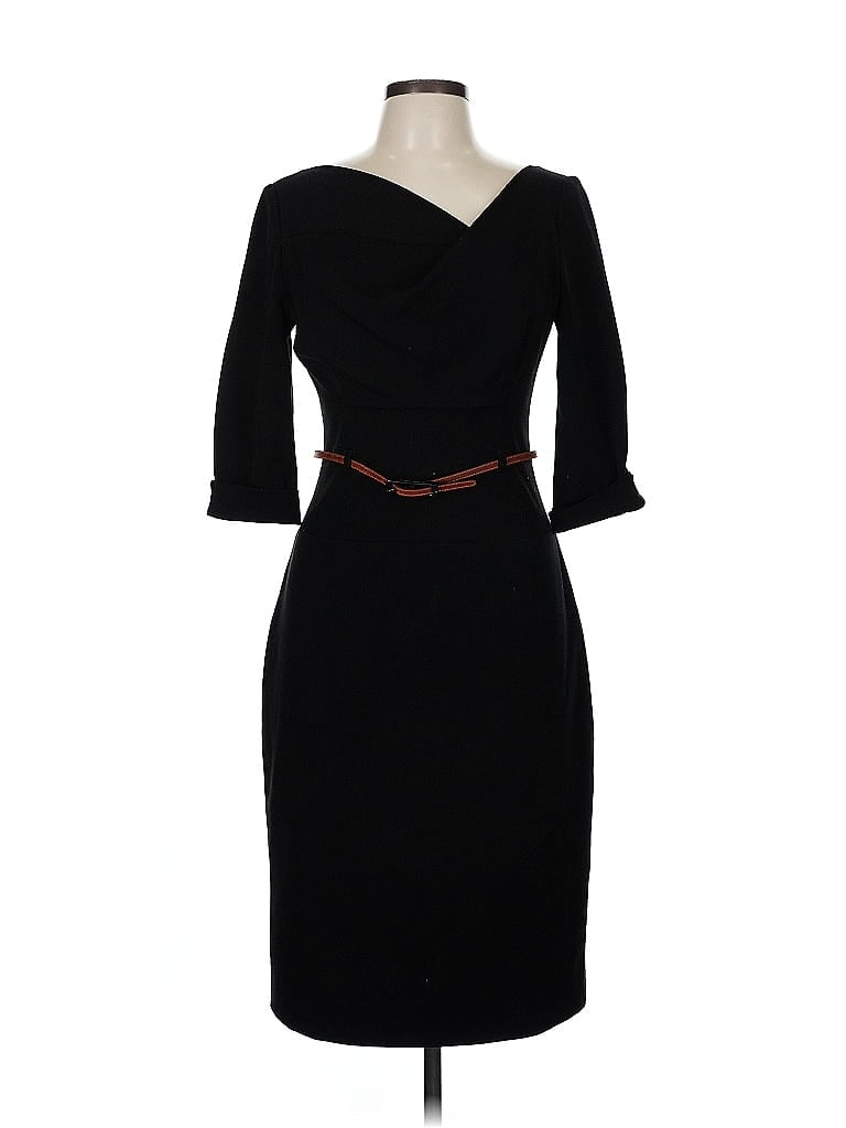 Black Halo Black Cocktail Dress Size 8 - photo 1