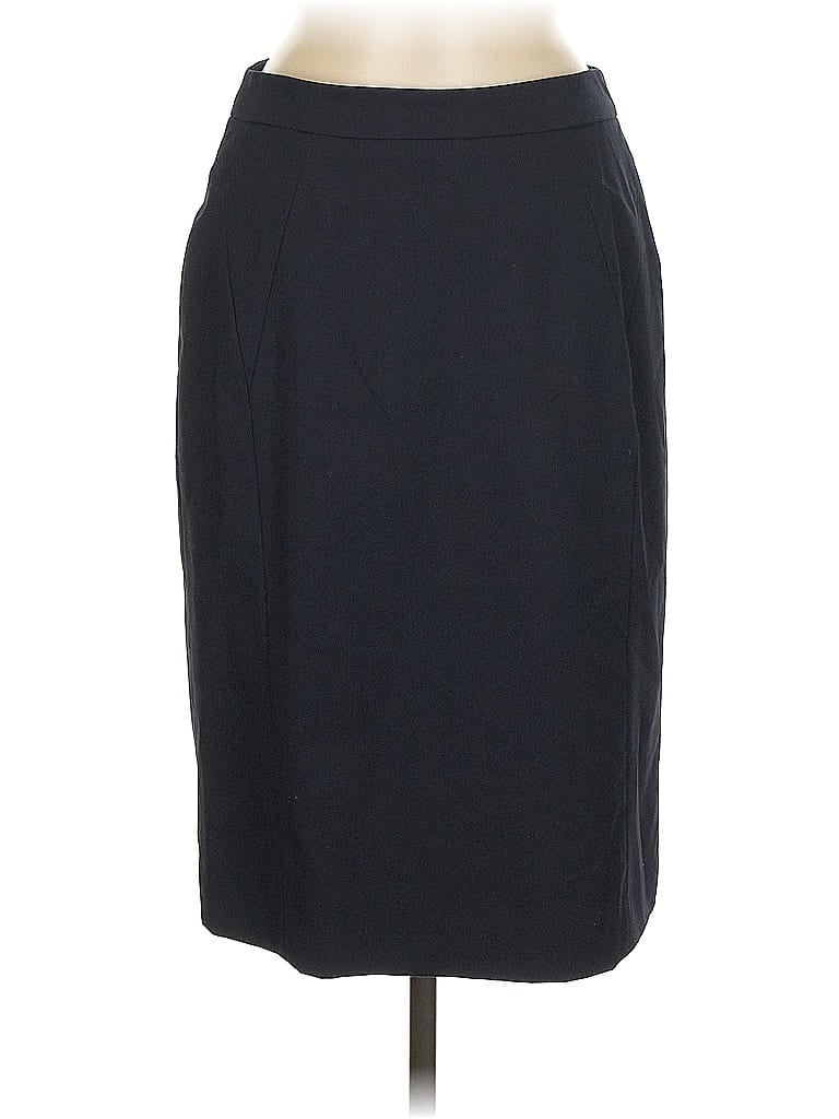 Pre-owned Ann Taylor Factory Formal Skirt In Black