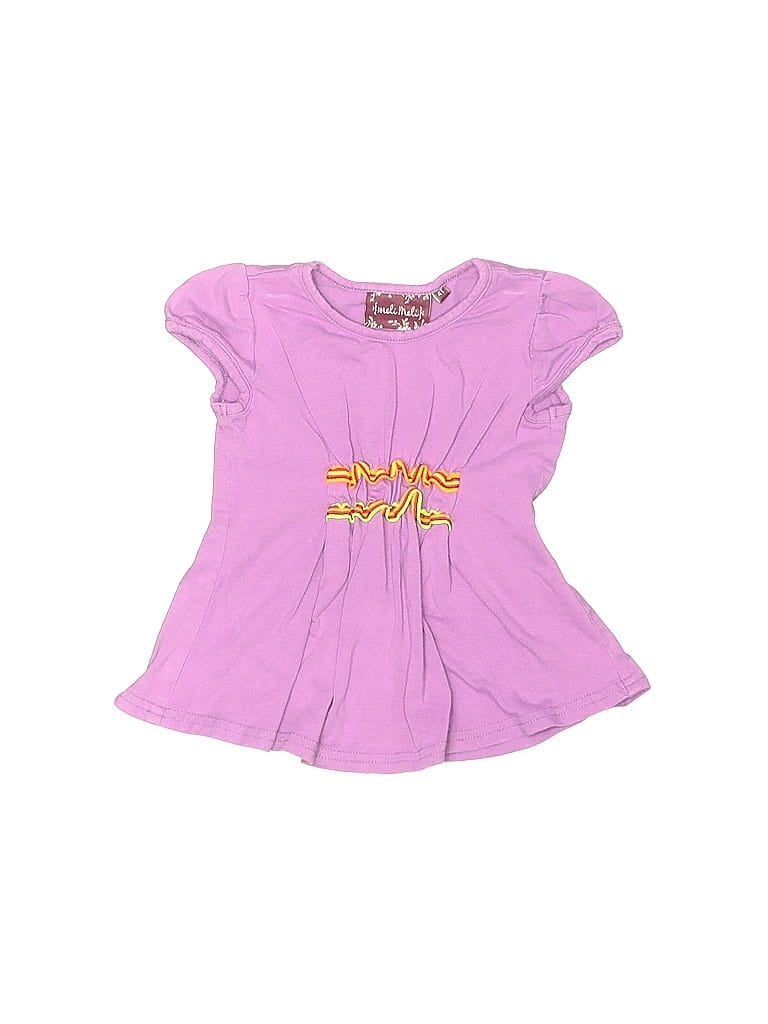 Pre-owned Unbranded Kids' Short Sleeve T-shirt In Pink