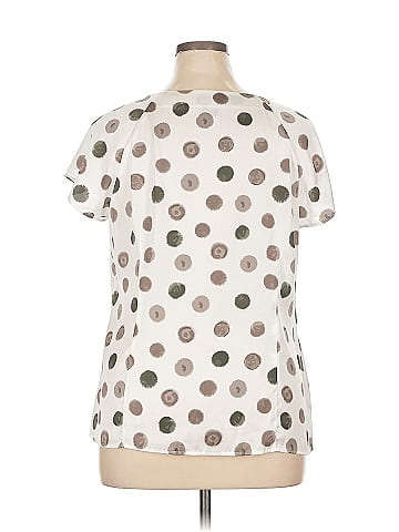 Ann Taylor Short Sleeve Blouse (view 2)