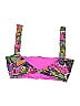 FARM Rio Tropical Pink Swimsuit Top Size XL - photo 2